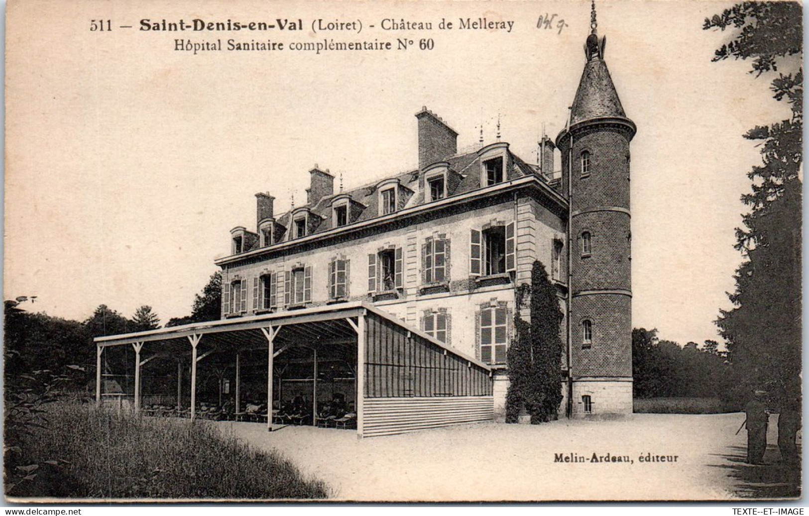 45 SAINT DENIS EN VAL - CHATEAUmelleray (hopital N°60) - Autres & Non Classés