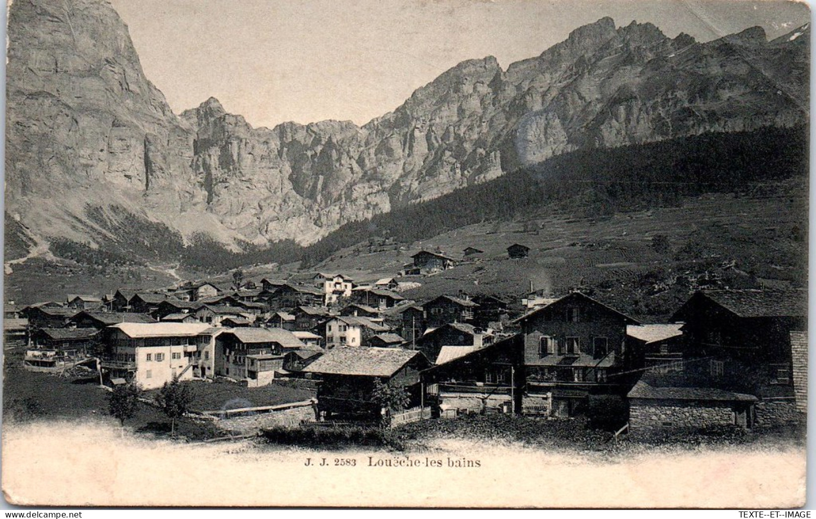 SUISSE - LOUECHE LES BAINS - Vue Generale  - Otros & Sin Clasificación