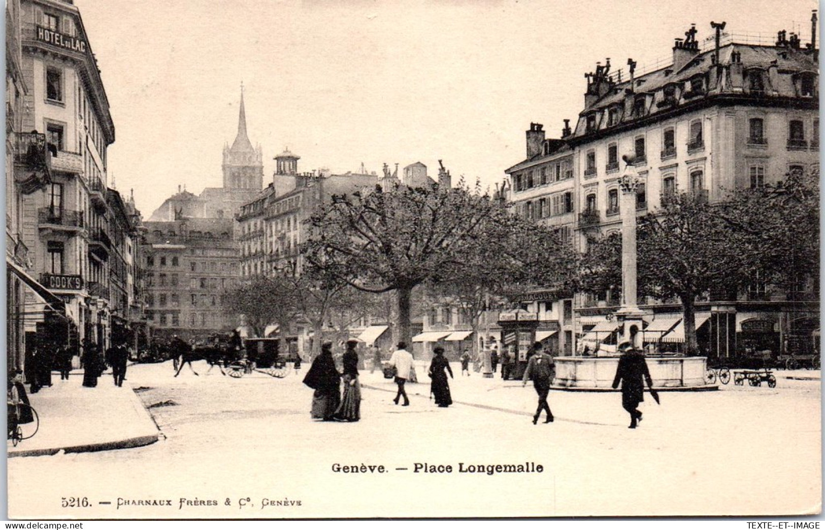 SUISSE - GENEVE - La Place Longemalle  - Andere & Zonder Classificatie