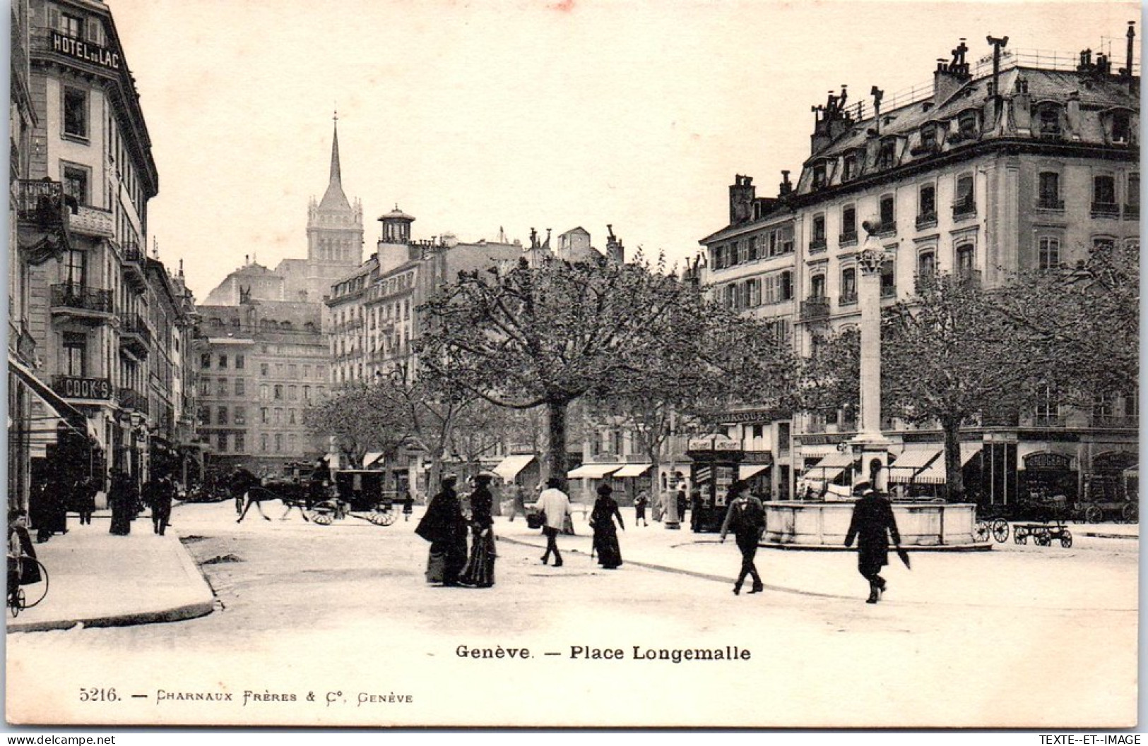 SUISSE - GENEVE - Vue De La Place Longemalle  - Andere & Zonder Classificatie