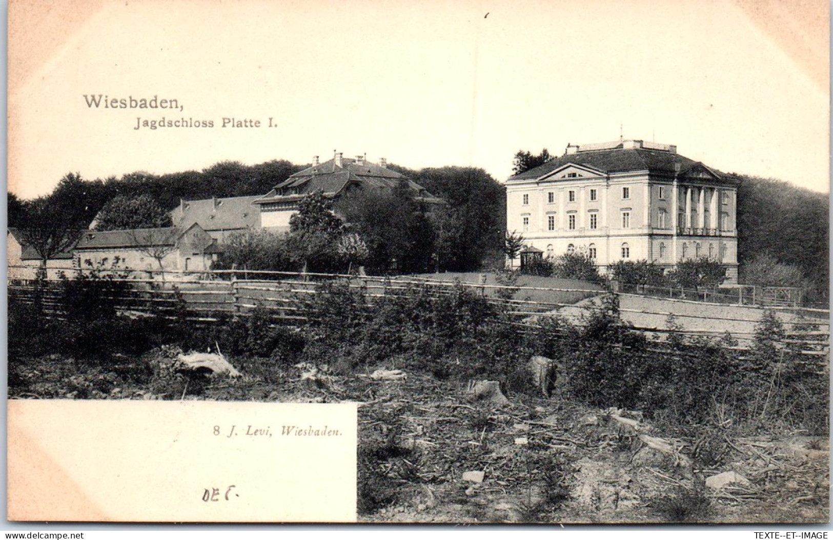 Allemagne - HESSE - WIESBADEN - Jagdschloss Platte - Andere & Zonder Classificatie