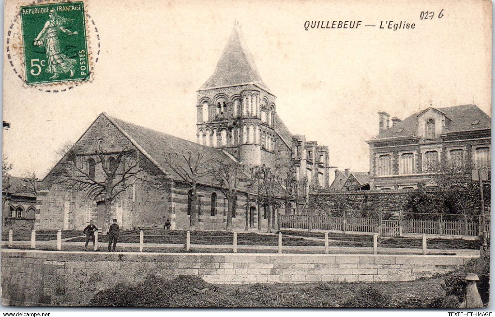 27 QUILLEBEUF - L'eglise. - Other & Unclassified