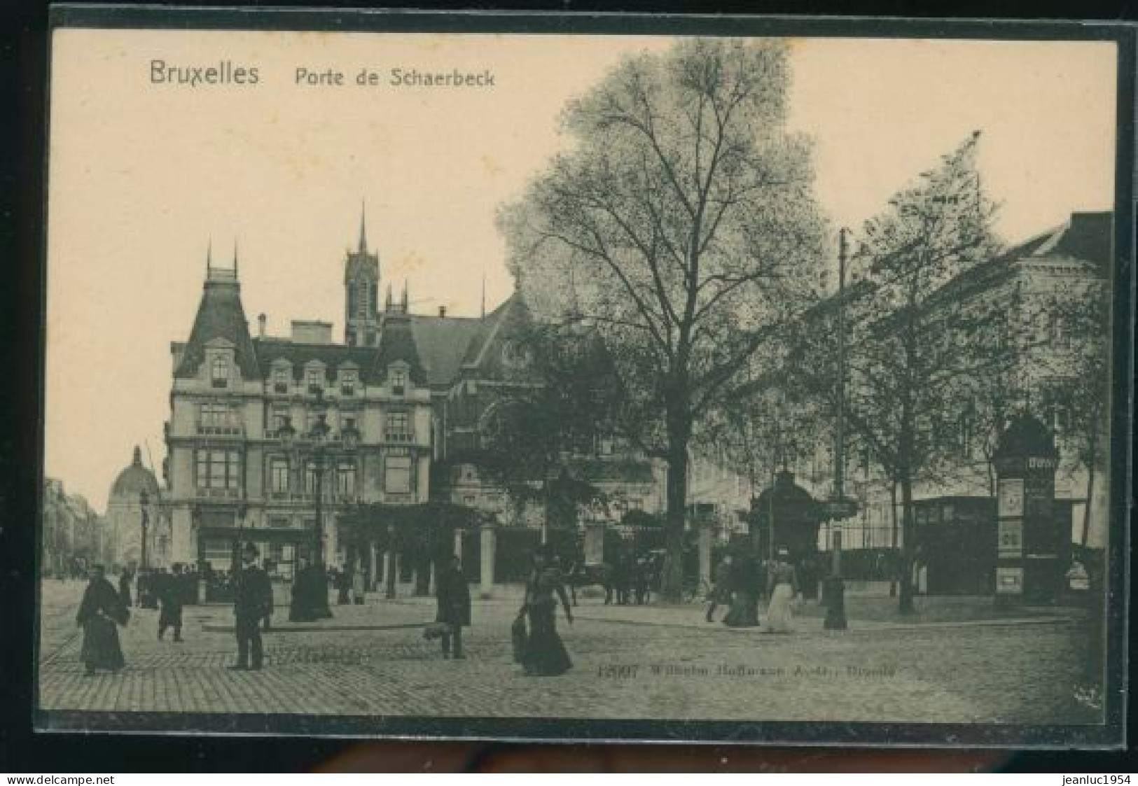 BRUXELLES PORTE DE SCHAERBECK                         ( MES PHOTOS NE SONT PAS JAUNES ) - Andere & Zonder Classificatie