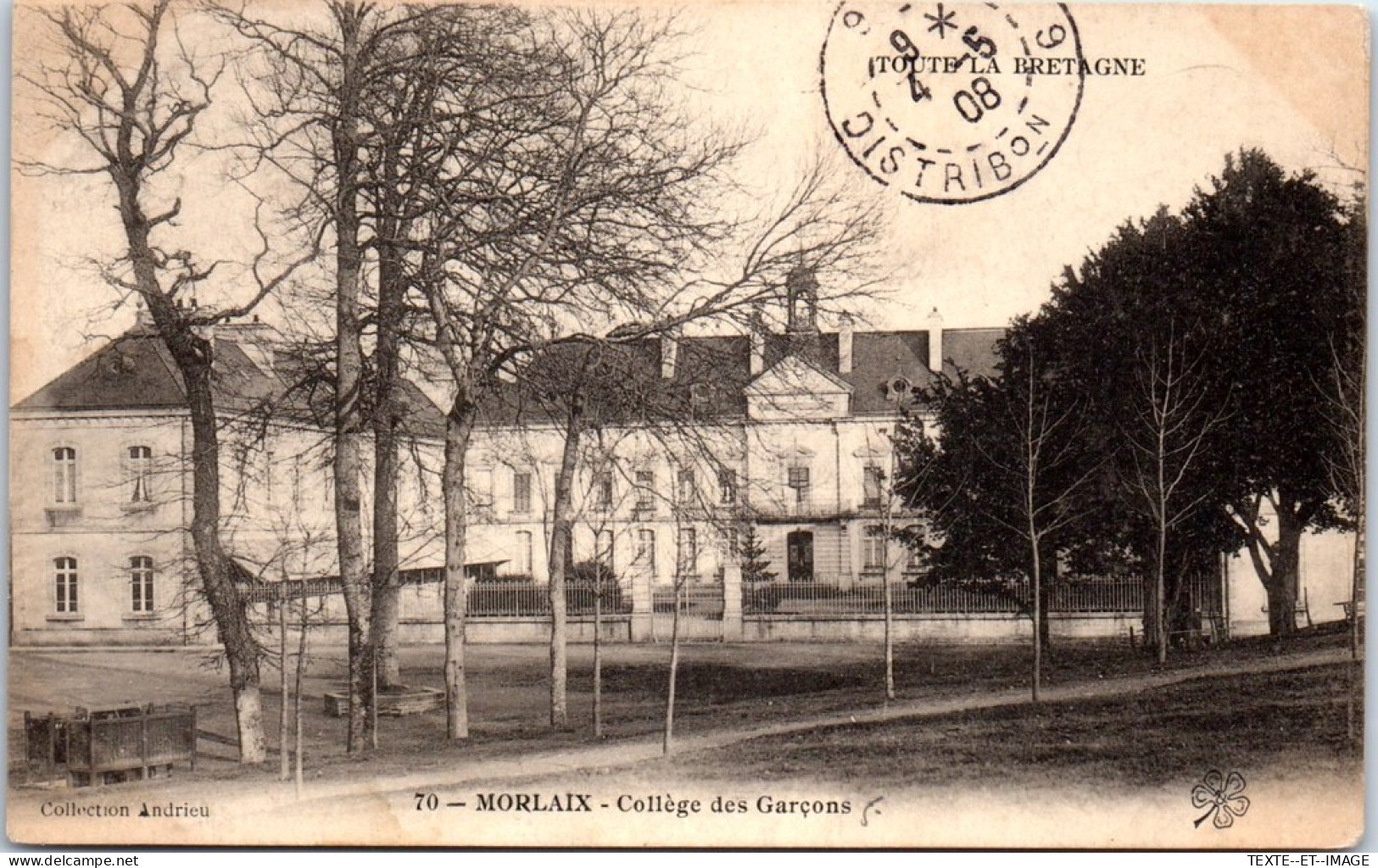 29 MORLAIX - College Des Garcons  - Morlaix