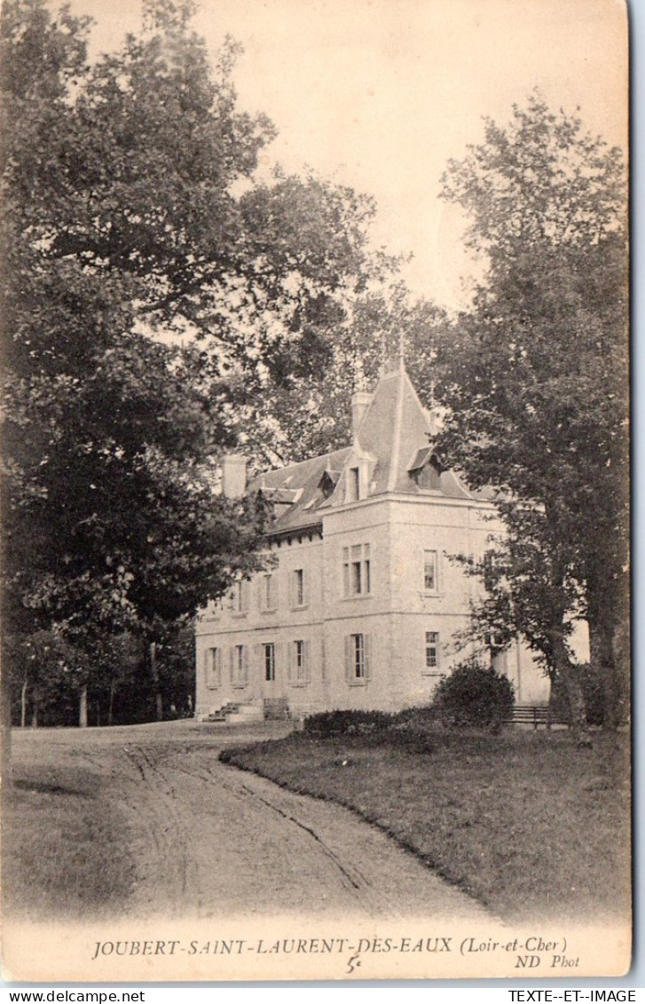 41 SAINT LAURENT DES EAUX - Echappee Sur Le CHATEAUJoubert  - Sonstige & Ohne Zuordnung