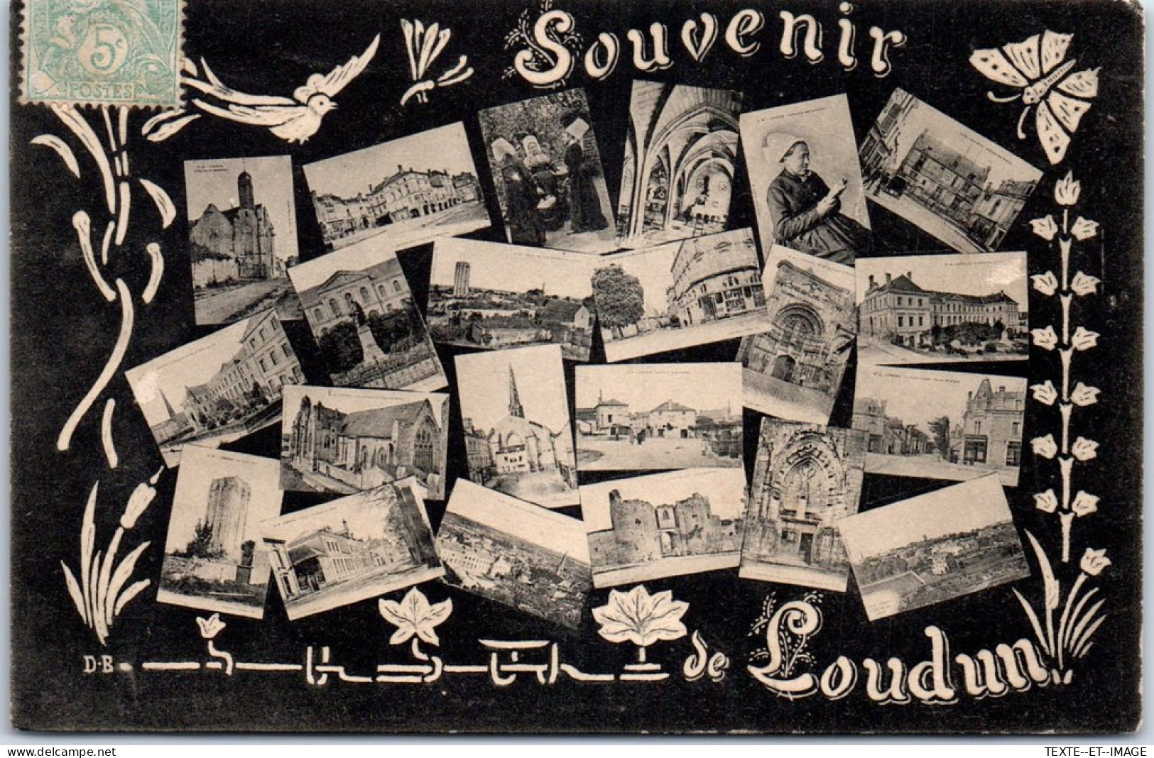 86 LOUDUN - Differents Aspects De La Localite - - Loudun