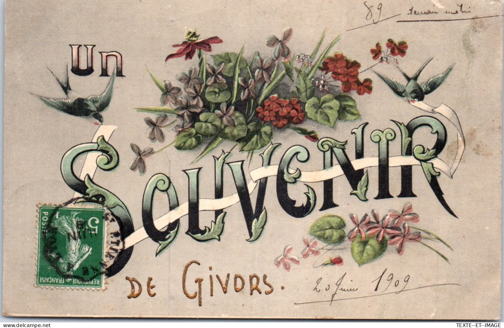 26 GIVORS - Un Souvenir De Givors - - Sonstige & Ohne Zuordnung