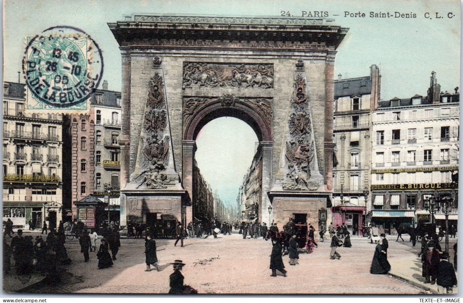 75010 PARIS - Vue Generale Porte Saint Denis  - Paris (10)
