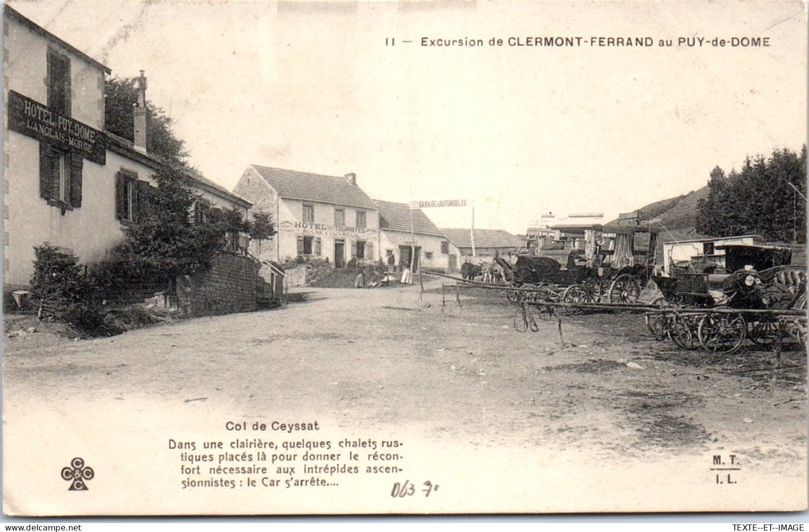 63 Le Col De La Ceyssat, Vue Du Col. - Sonstige & Ohne Zuordnung