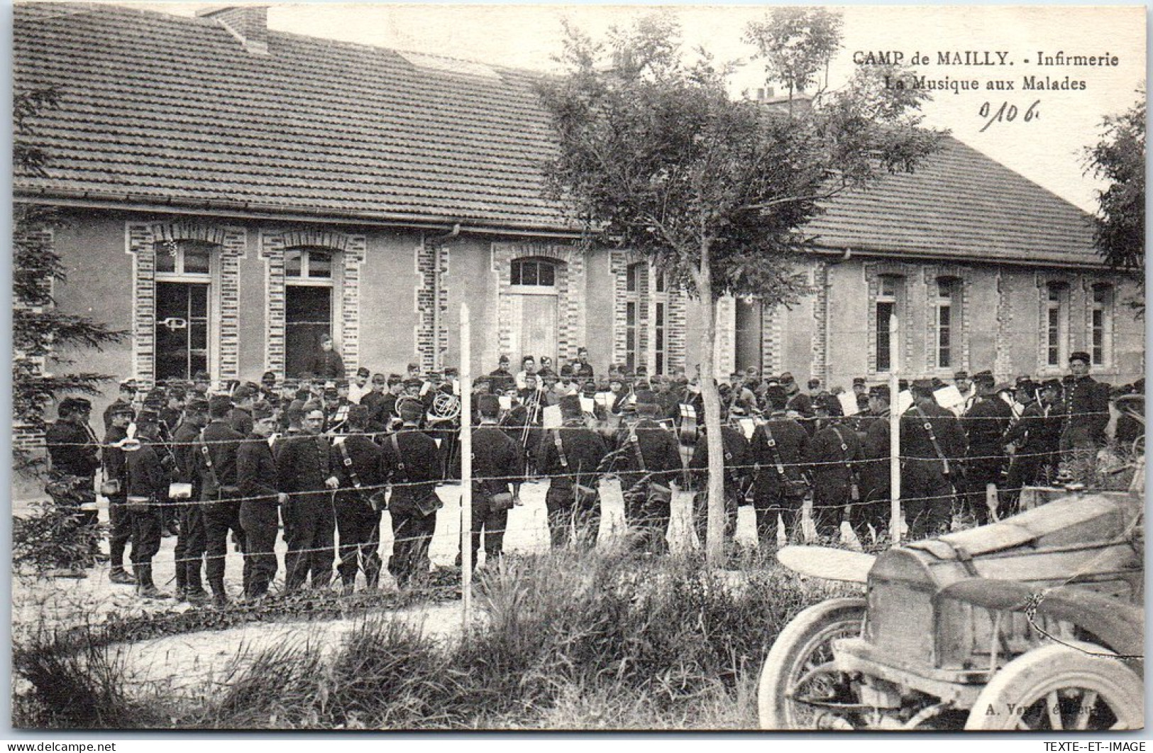 10 MAILLY LE CAMP - Infirmerie, La Musique Aux Malades  - Sonstige & Ohne Zuordnung