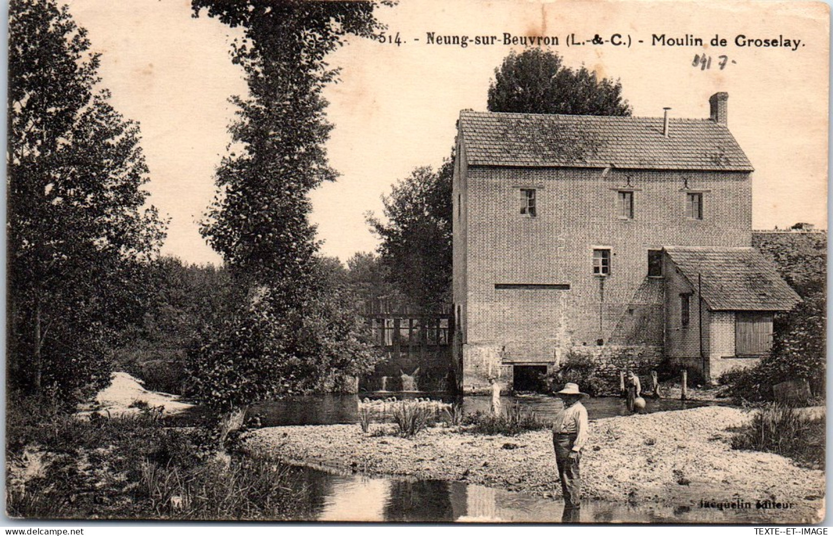 41 NEUNG SUR BEUVRON - Le Moulin De Groselay  - Neung Sur Beuvron