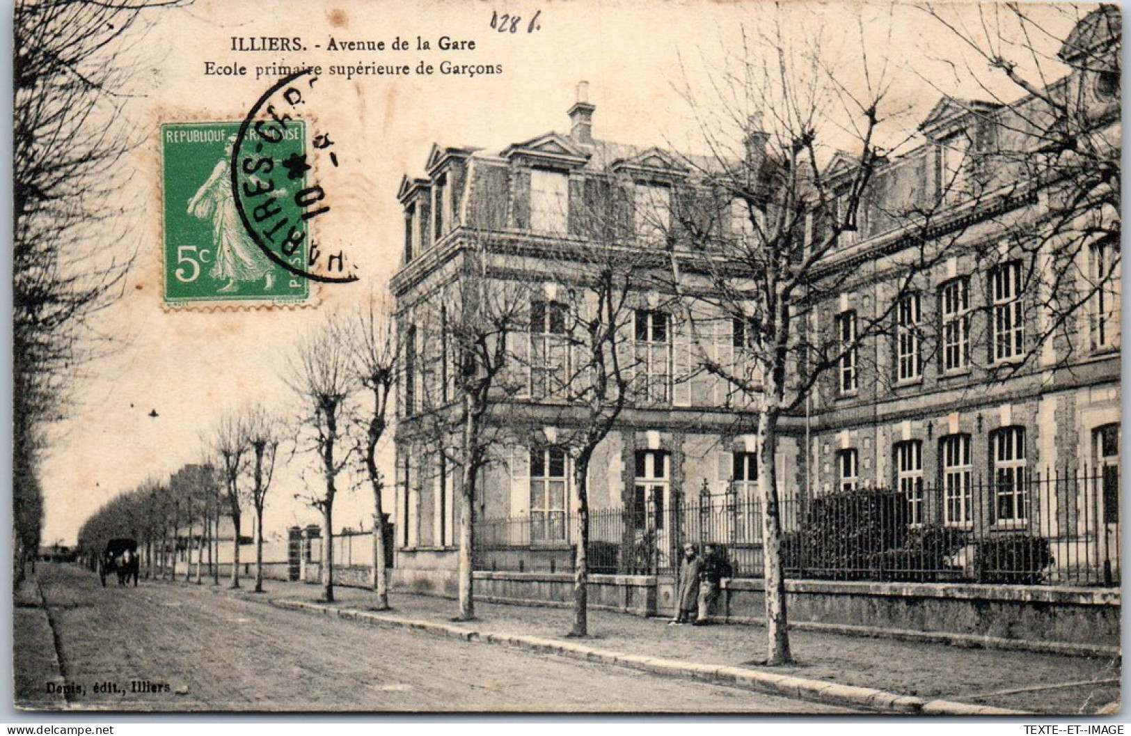28 ILLERS - Avenue De La Gare  - Autres & Non Classés