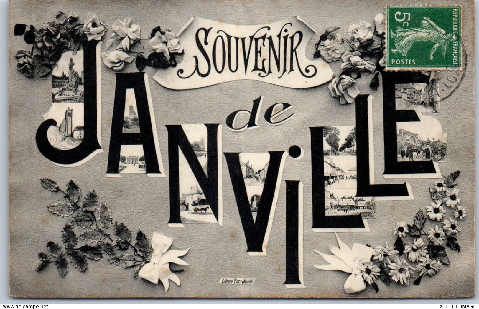 28 JANVILLE - Souvenir De La Commune. - Andere & Zonder Classificatie
