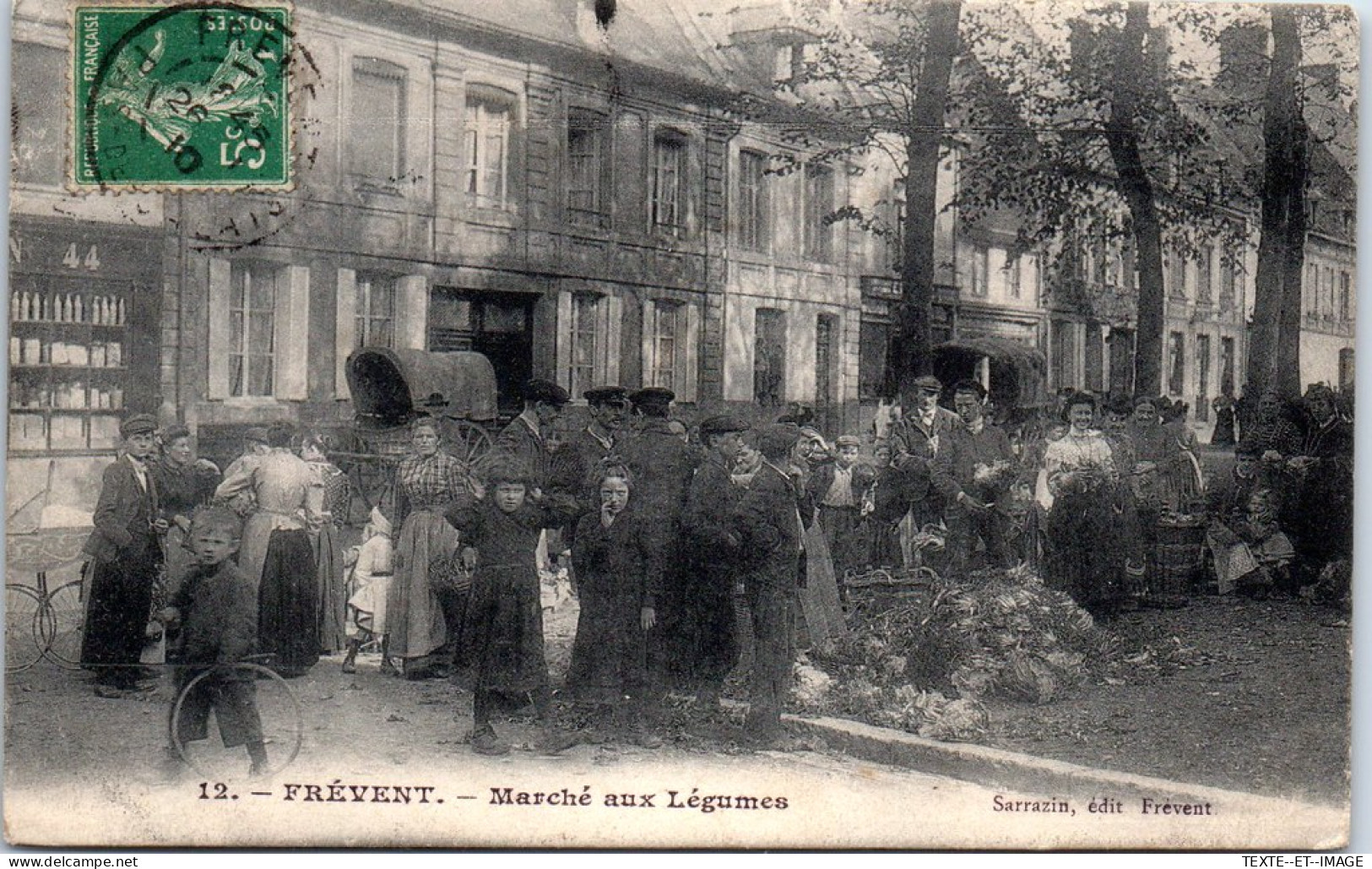 62 FREVENT - Le Marche Aux Legumes. - Other & Unclassified