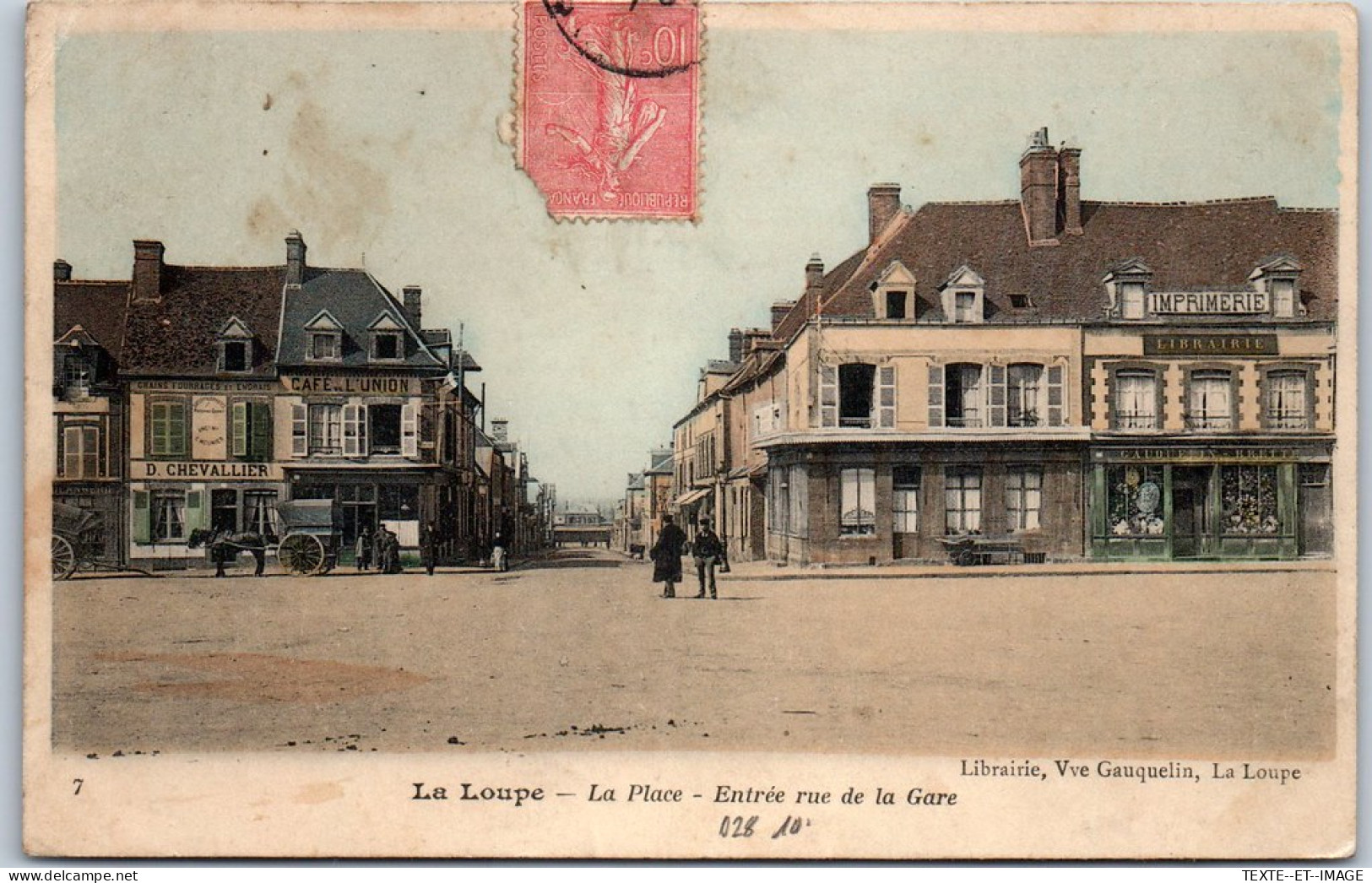 28 LA LOUPE - La Place, Entree Rue De La Gare. - La Loupe