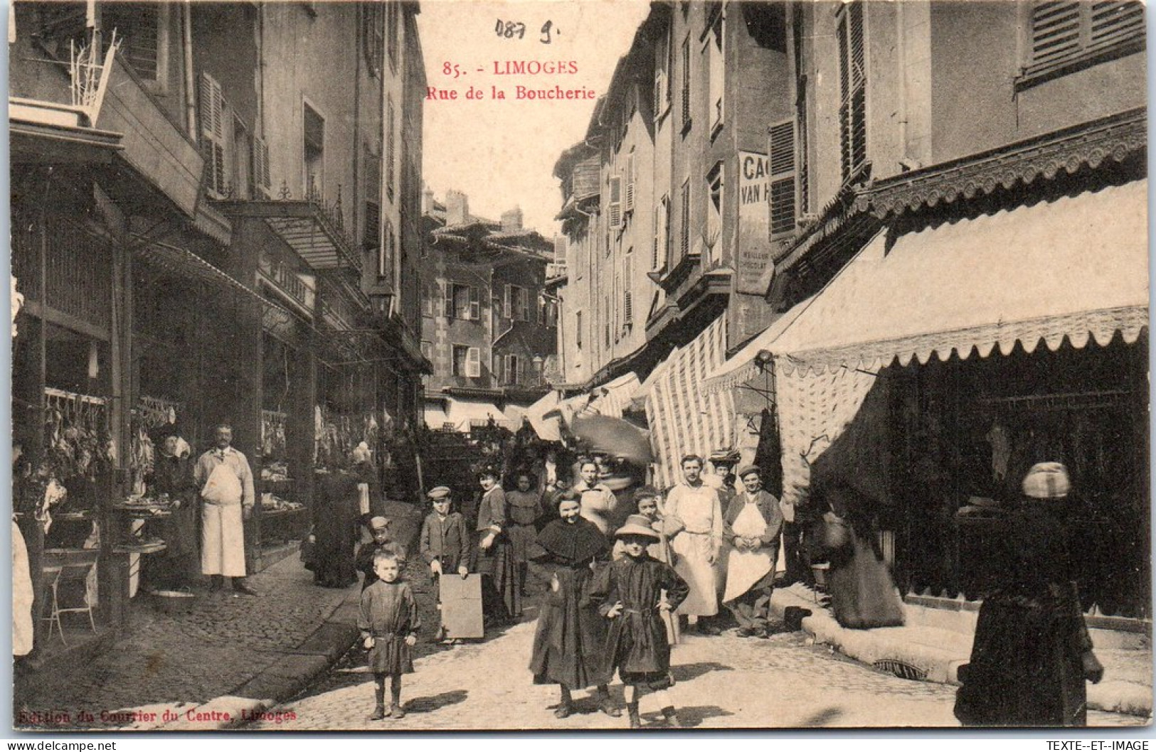 87 LIMOGES - Entree De La Rue De La Boucherie. - Limoges