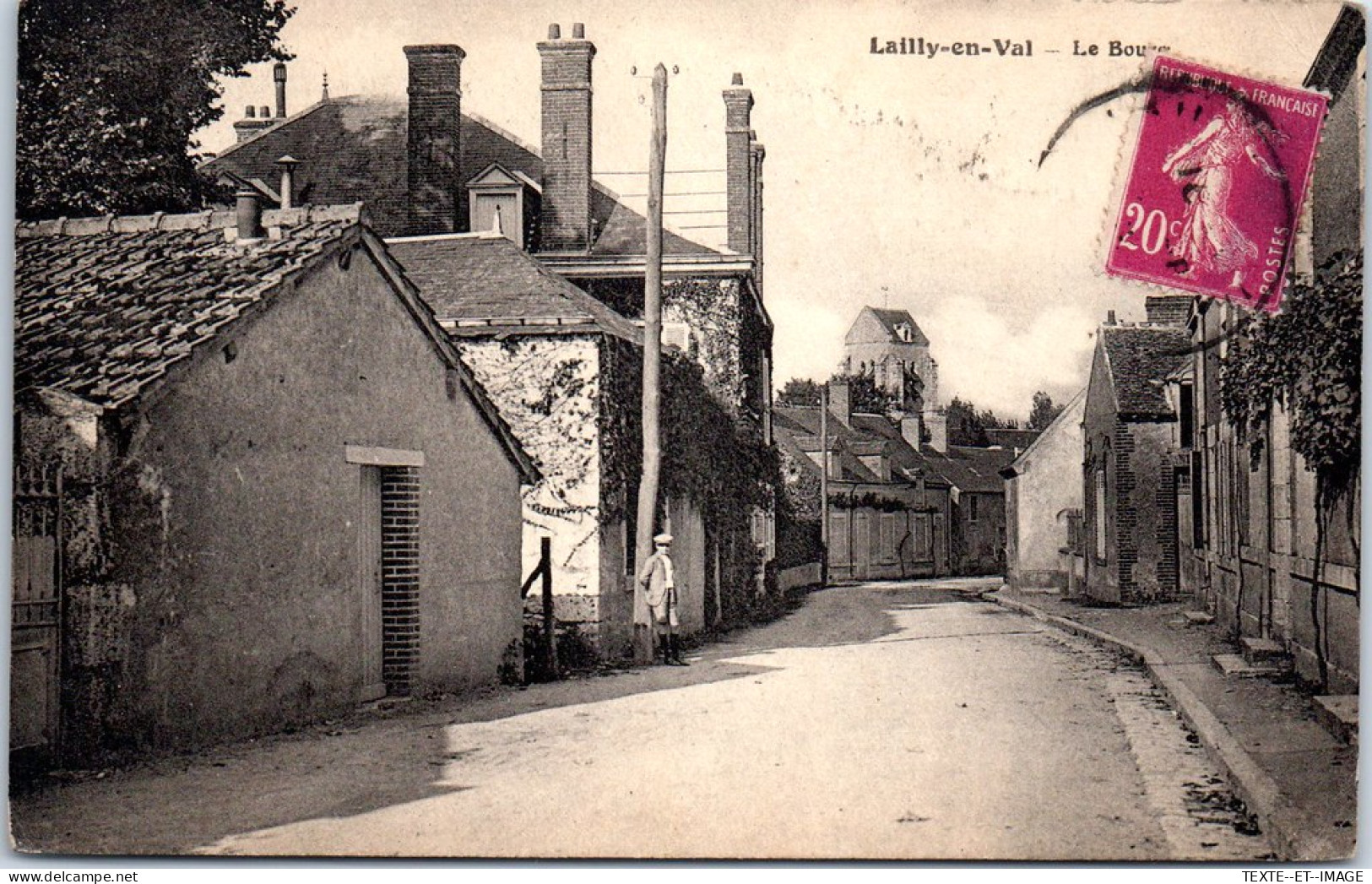 45 LAILLY EN VAL - Le Bourg Du Village. - Altri & Non Classificati