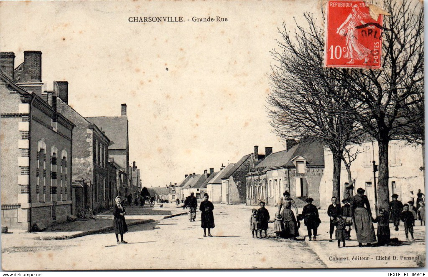 45 CHARSONVILLE - La Grande Rue (animation) - Autres & Non Classés