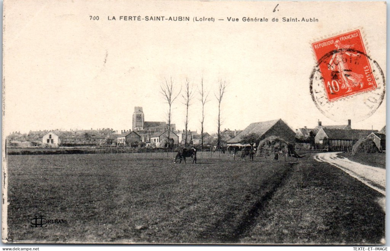 45 LA FERTE ST AUBIN - Vue Generale Sur St Aubin  - La Ferte Saint Aubin