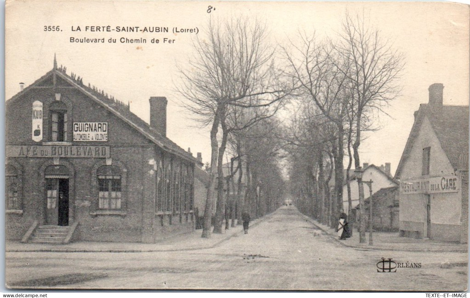 45 LA FERTE ST AUBIN - Vue Du Bld De Chemin De Fer  - La Ferte Saint Aubin