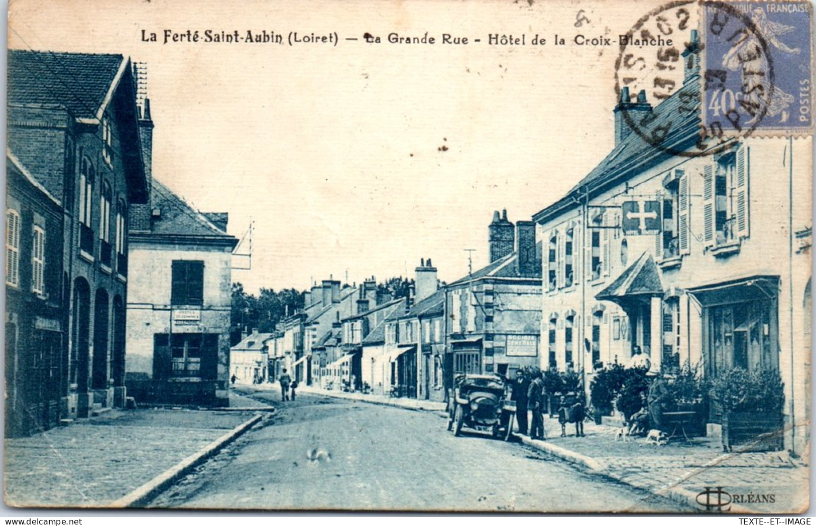 45 LA FERTE ST AUBIN - Hotel Dans La Grande Rue. - La Ferte Saint Aubin