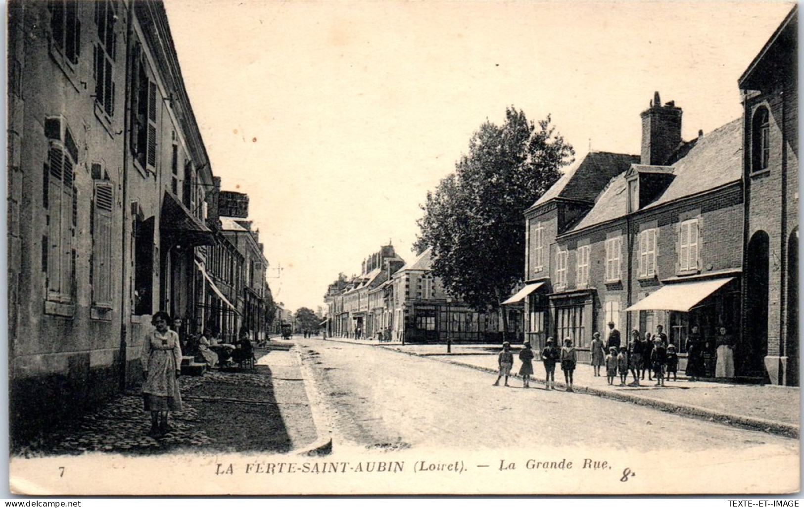 45 LA FERTE ST AUBIN -  Vue D'ensemble De La Grande Rue  - La Ferte Saint Aubin