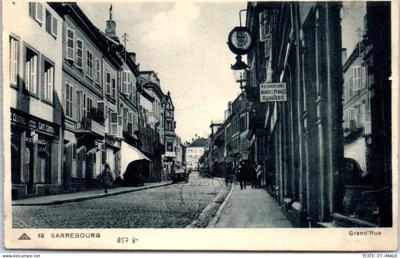 57 SARREBOURG - Vue De La Grande Rue. - Sarrebourg