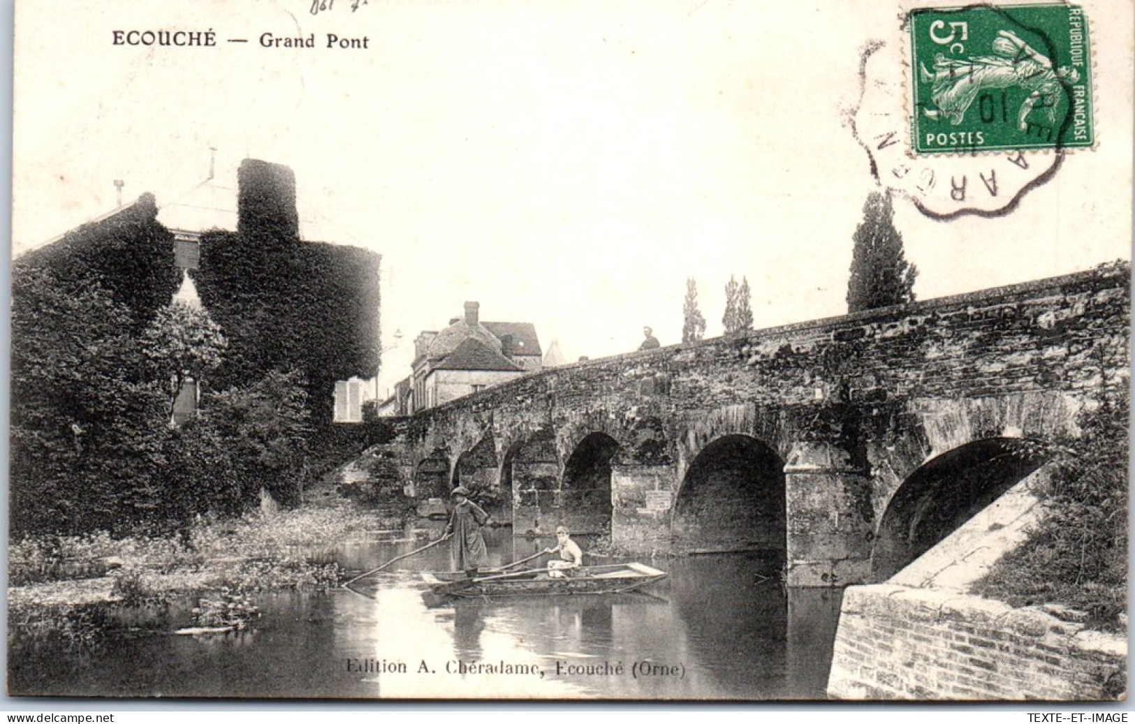 61 ECOUCHE - Vue Du Grand Pont  - Ecouche