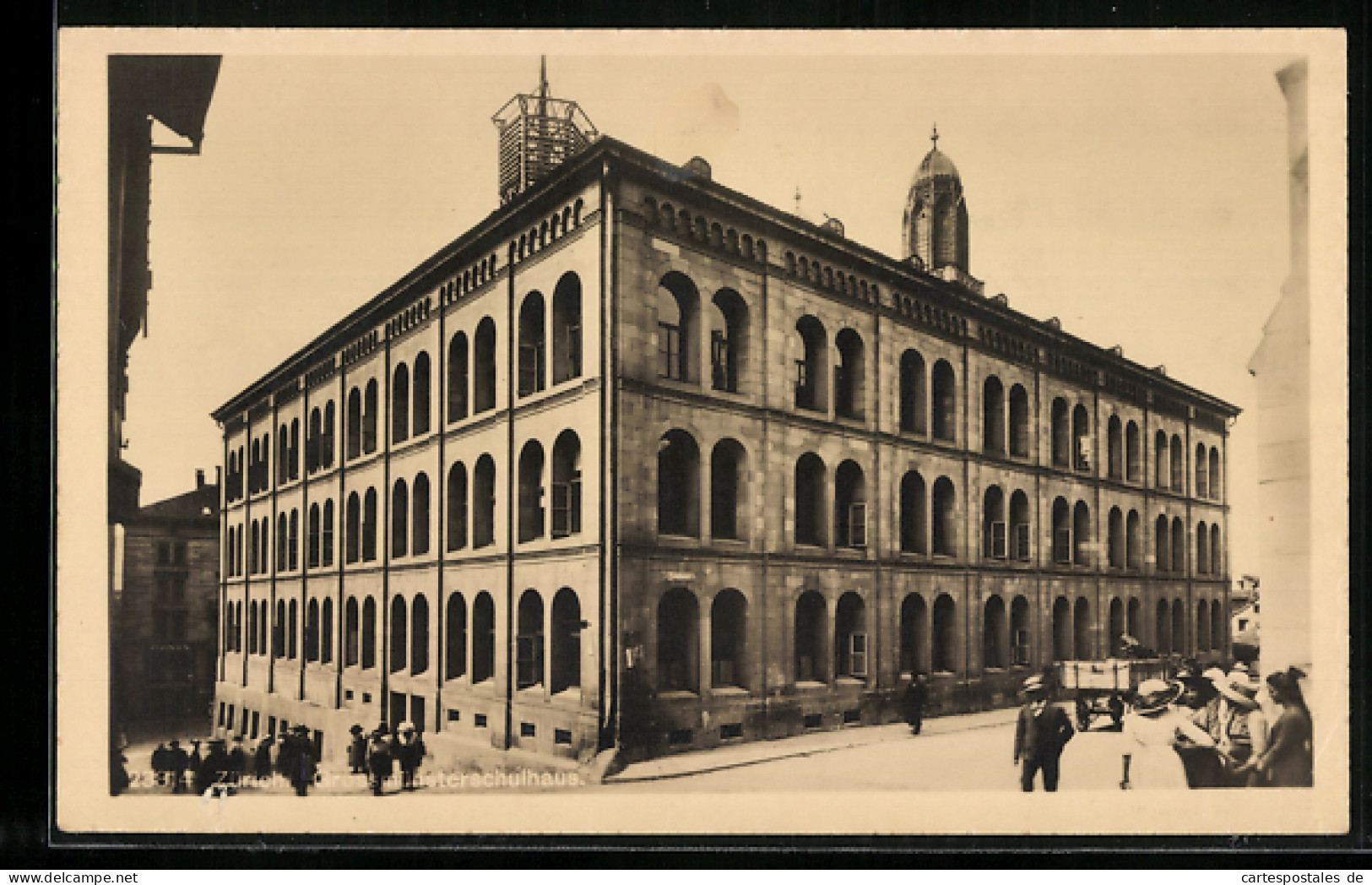 AK Zürich, Grossmünsterschulhaus  - Autres & Non Classés