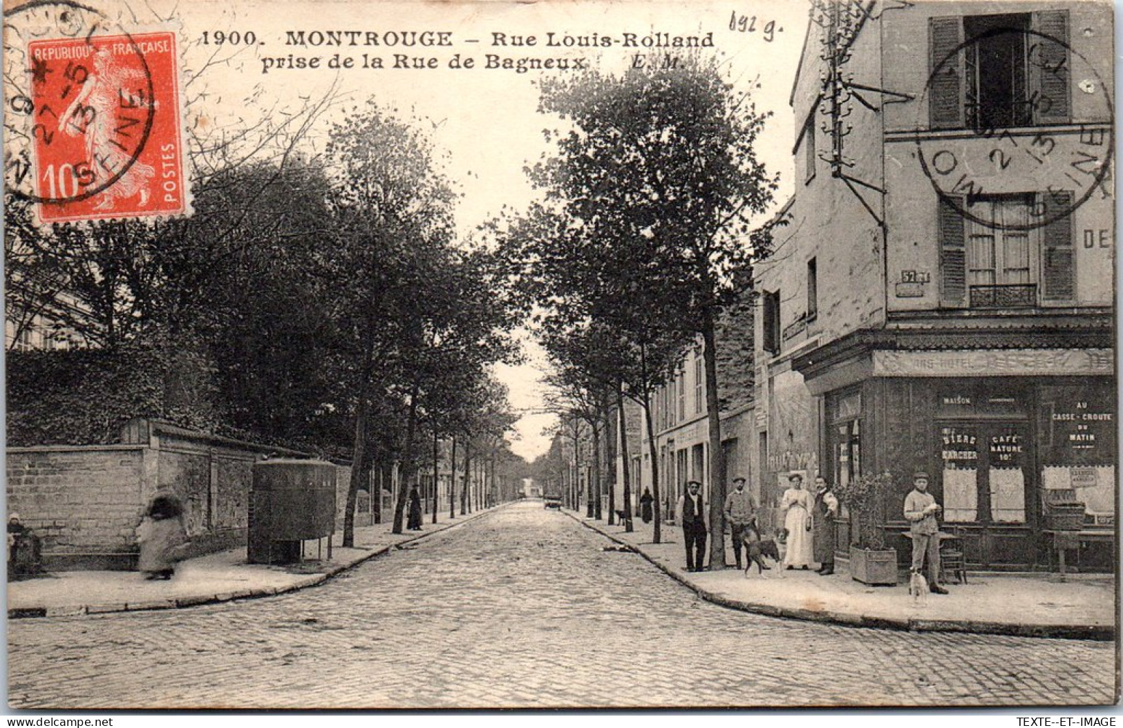 92 MONTROUGE - La Rue Louis Rolland  - Montrouge