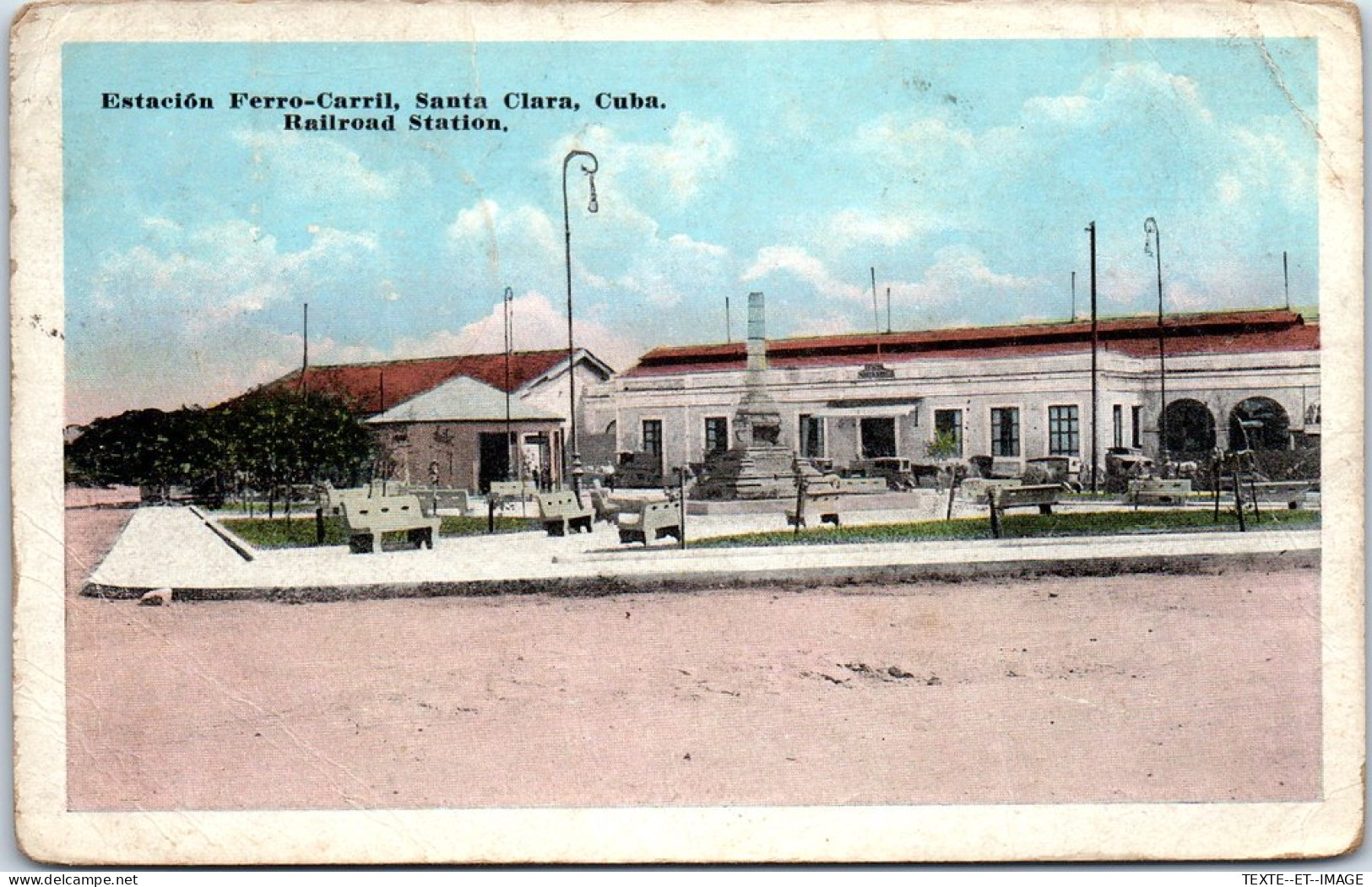 CUBA - Estacion Ferro Carril Santa Clara  - Autres & Non Classés