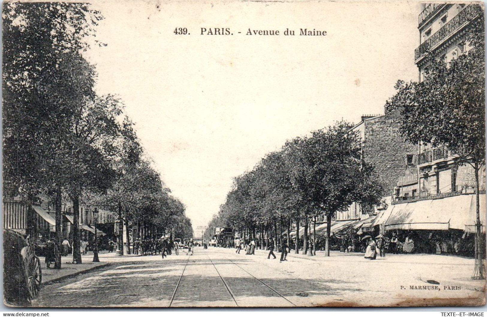 75015 PARIS - Avenue Du Maine. - Arrondissement: 15