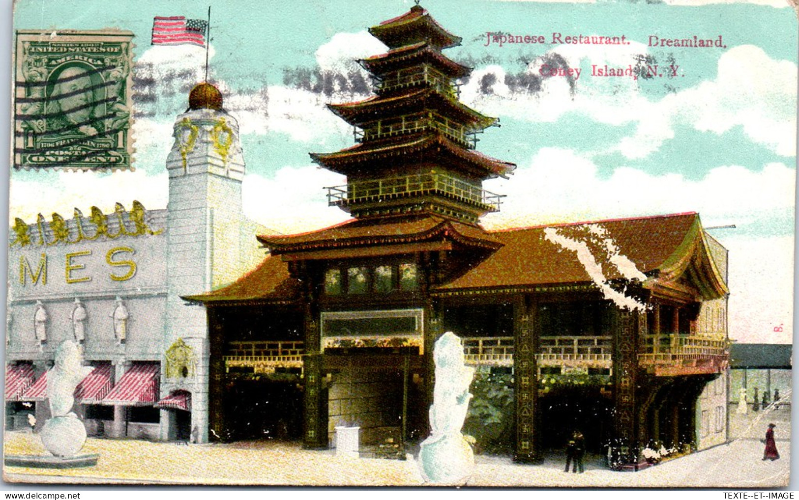 ETATS UNIS - NEW YORK - Japanese Restraurant To Coney Island  - Sonstige & Ohne Zuordnung