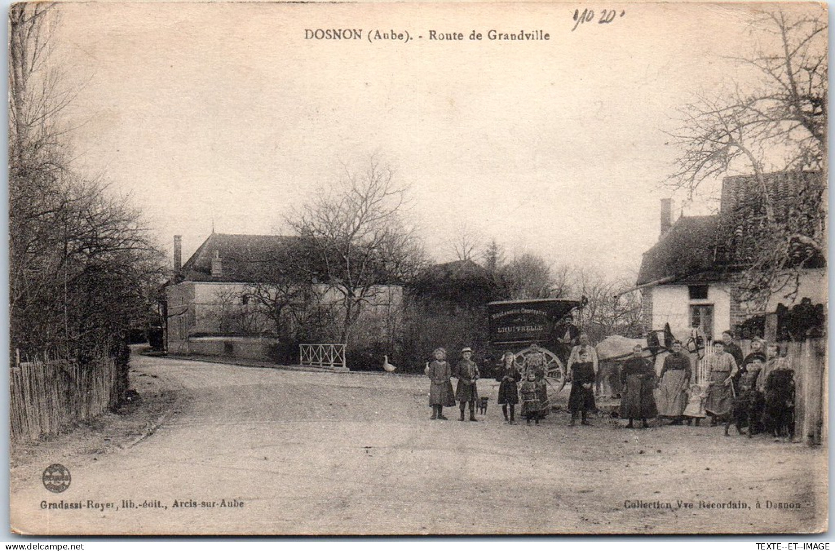 10 DOSNON - Route De Grandville  - Andere & Zonder Classificatie
