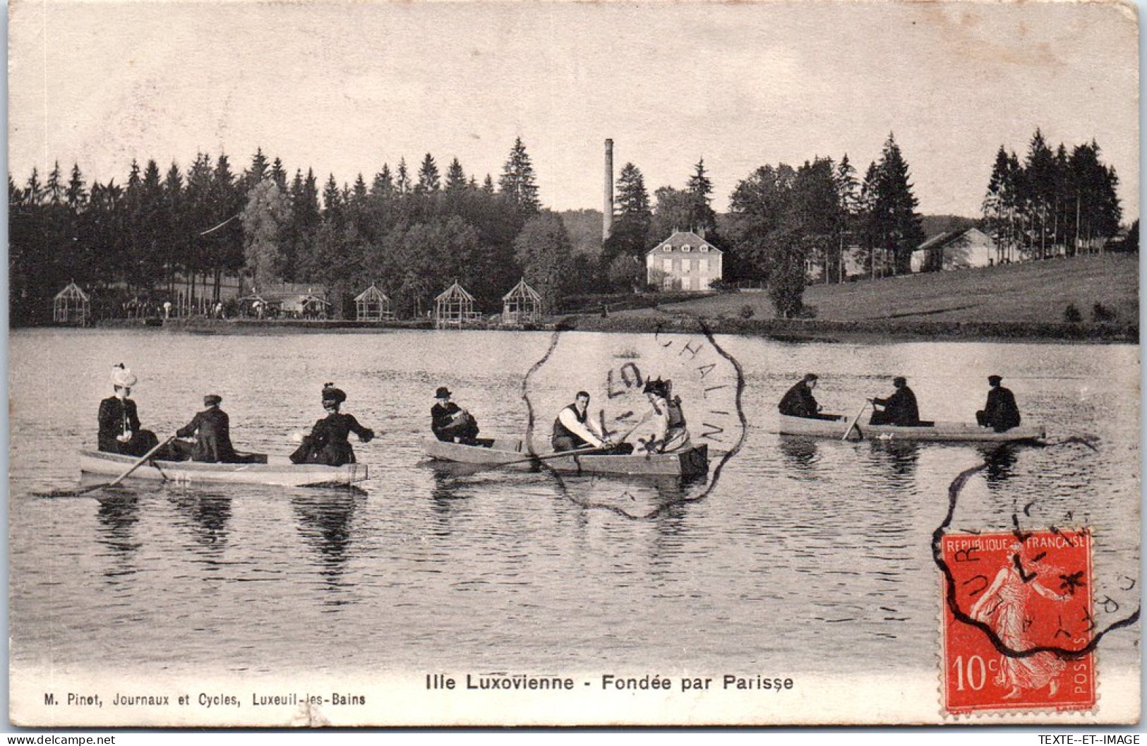 70 LUXEUIL LES BAINS - Ille Luxonvienne, Fondee Par Parisse. - Luxeuil Les Bains