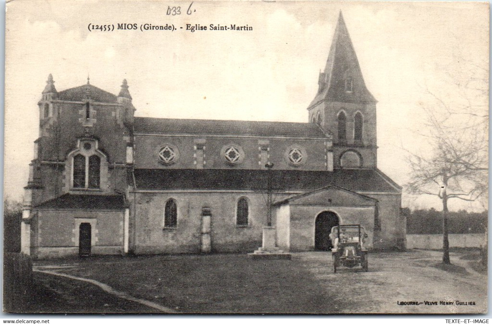 33 MIOS - L'eglise Saint Martin  - Autres & Non Classés