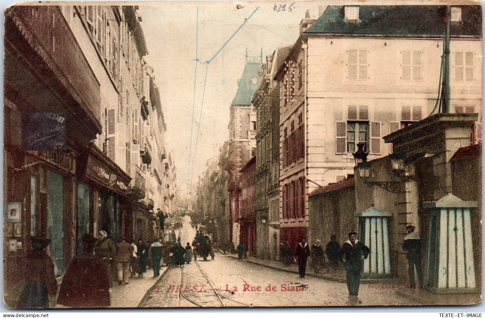 29 BREST - Perspective De La Rue De Siam  - Brest