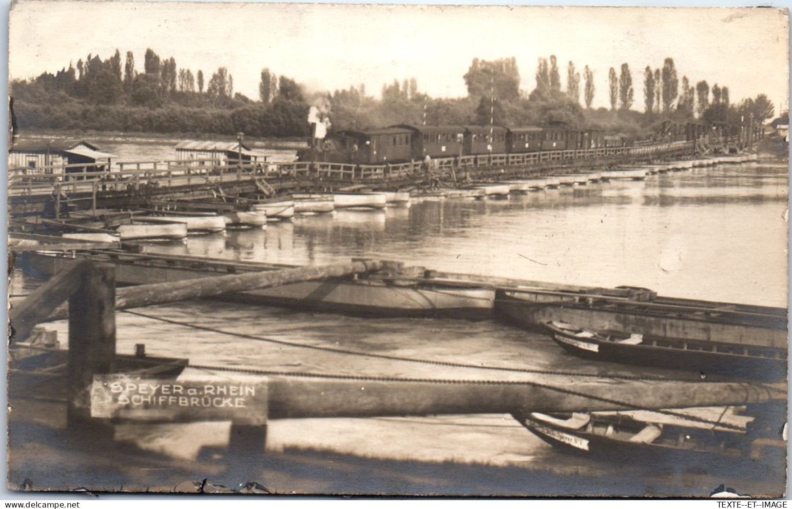 Allemagne - RHENANIE PALATINAT - SPEYER - Pont Sur Le Rhein (carte Photo) - Autres & Non Classés