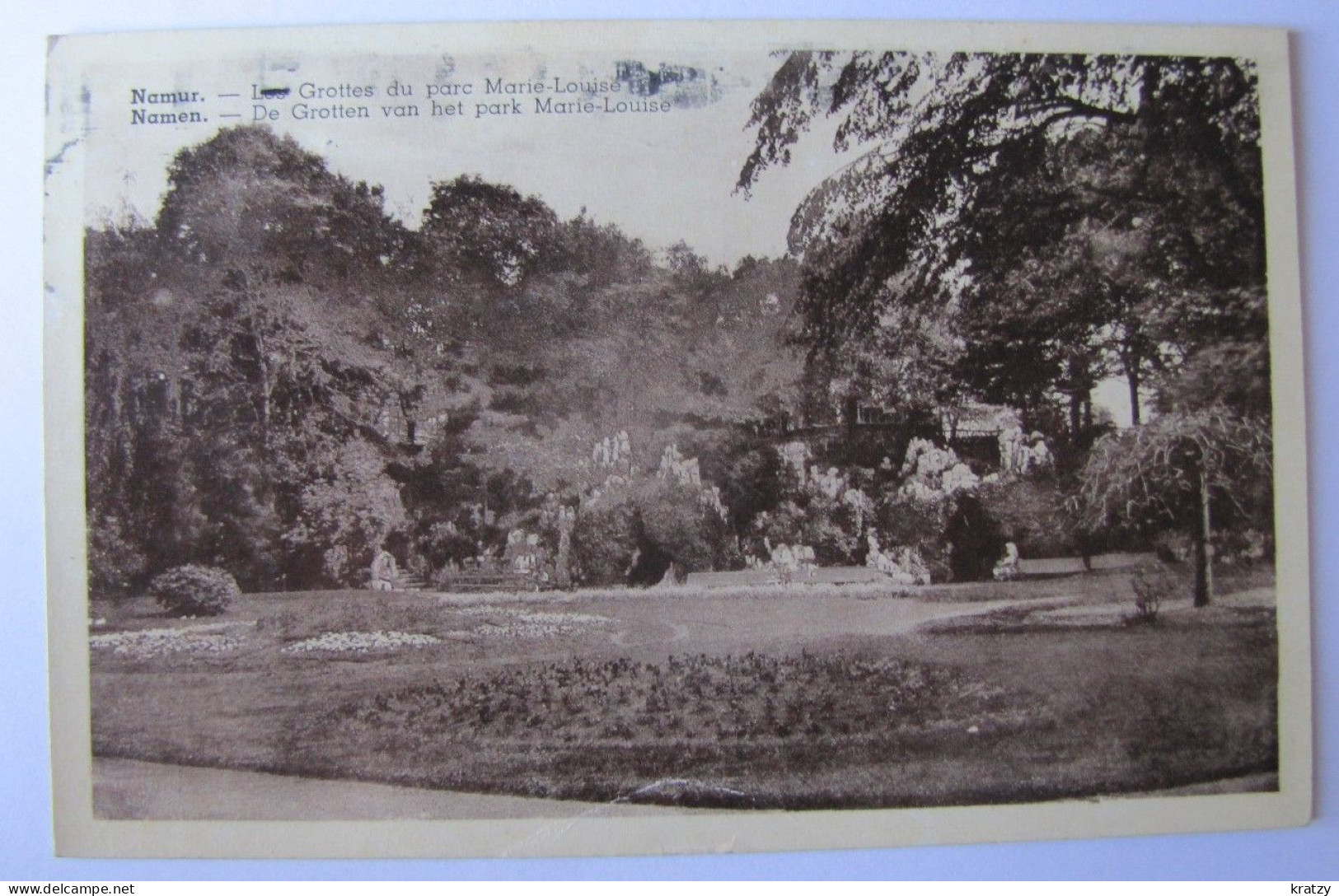 BELGIQUE - NAMUR - VILLE - Les Grottes Du Parc Marie-Louise - 1939 - Namur