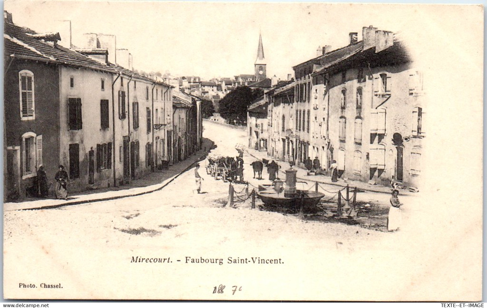 88 MIRECOURT - Le Faubourg Saint Vincent. - Other & Unclassified