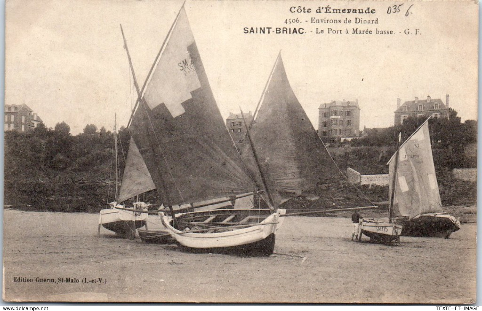 35 SAINT BRIAC - Le Port A Maree Basse. - Saint-Briac