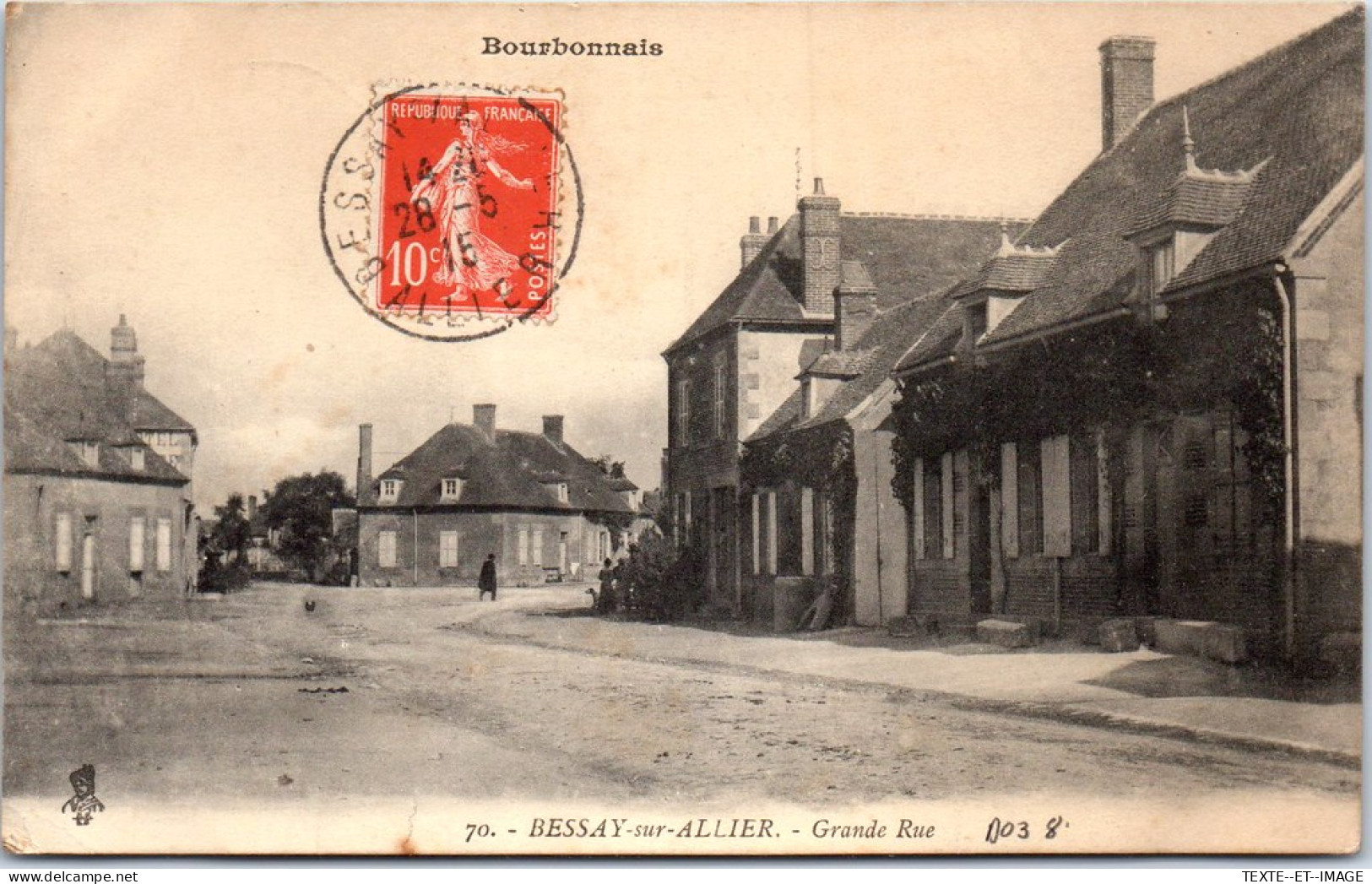 03 BESSAY SUR ALLIER - La Grande Rue. - Altri & Non Classificati