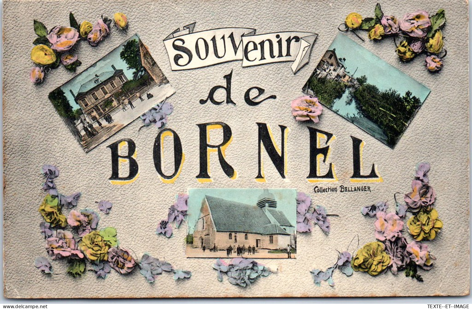 60 BORNEL - Carte Souvenir. - Other & Unclassified