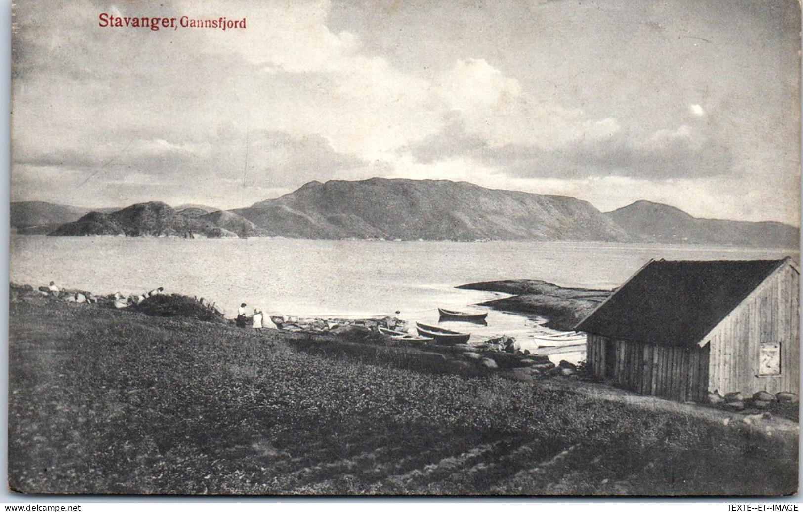 NORVEGE - STANVANGER Gannsfjord. - Norvège