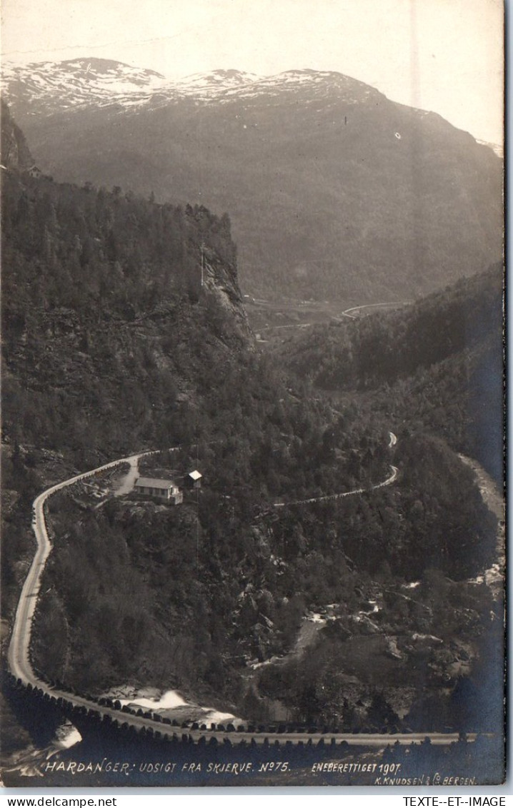 NORVEGE - Route De HARDANGER 1907  - Noorwegen
