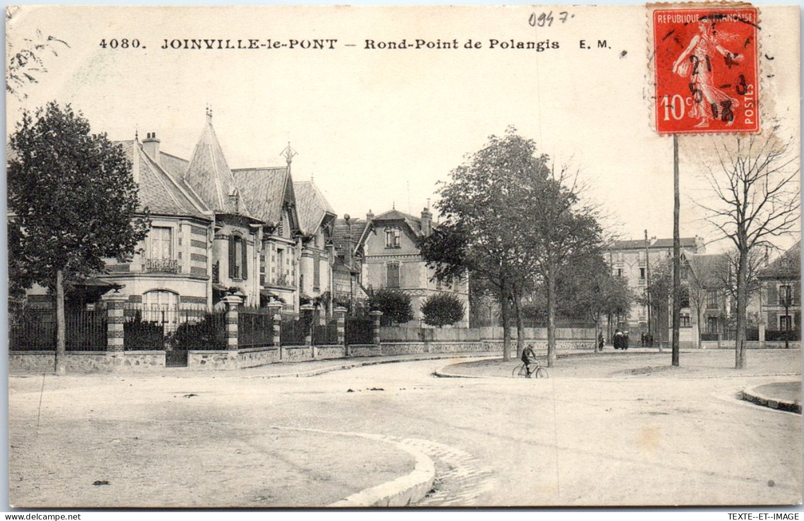 94 JOINVILLE LE PONT - Rond Point De Polangis. - Joinville Le Pont