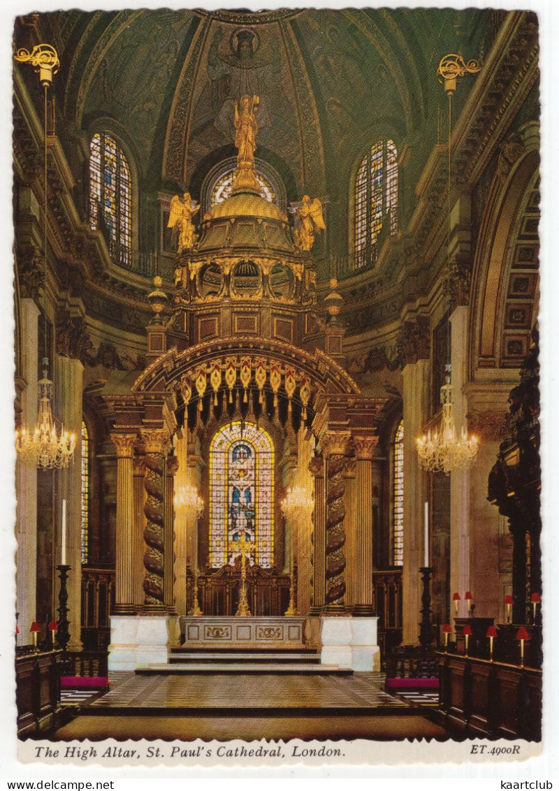 The High Altar, St. Paul's Cathedral, London - (England) - St. Paul's Cathedral