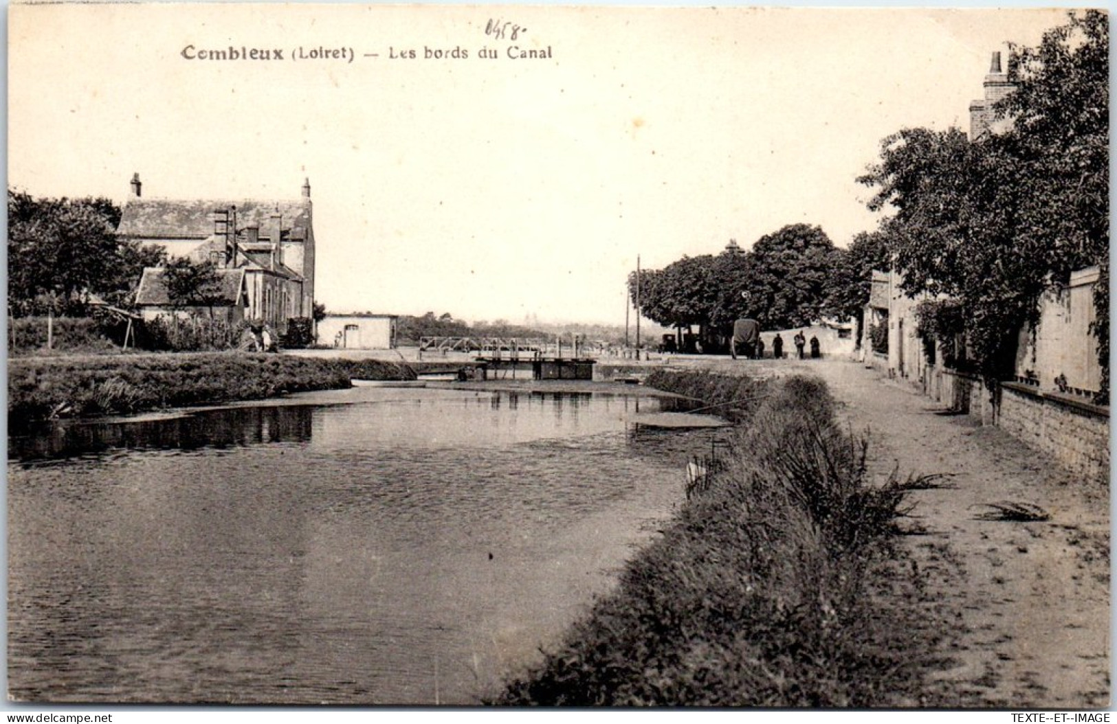 45 COMBLEUX - Vue Sur Les Bords Du Canal.  - Other & Unclassified