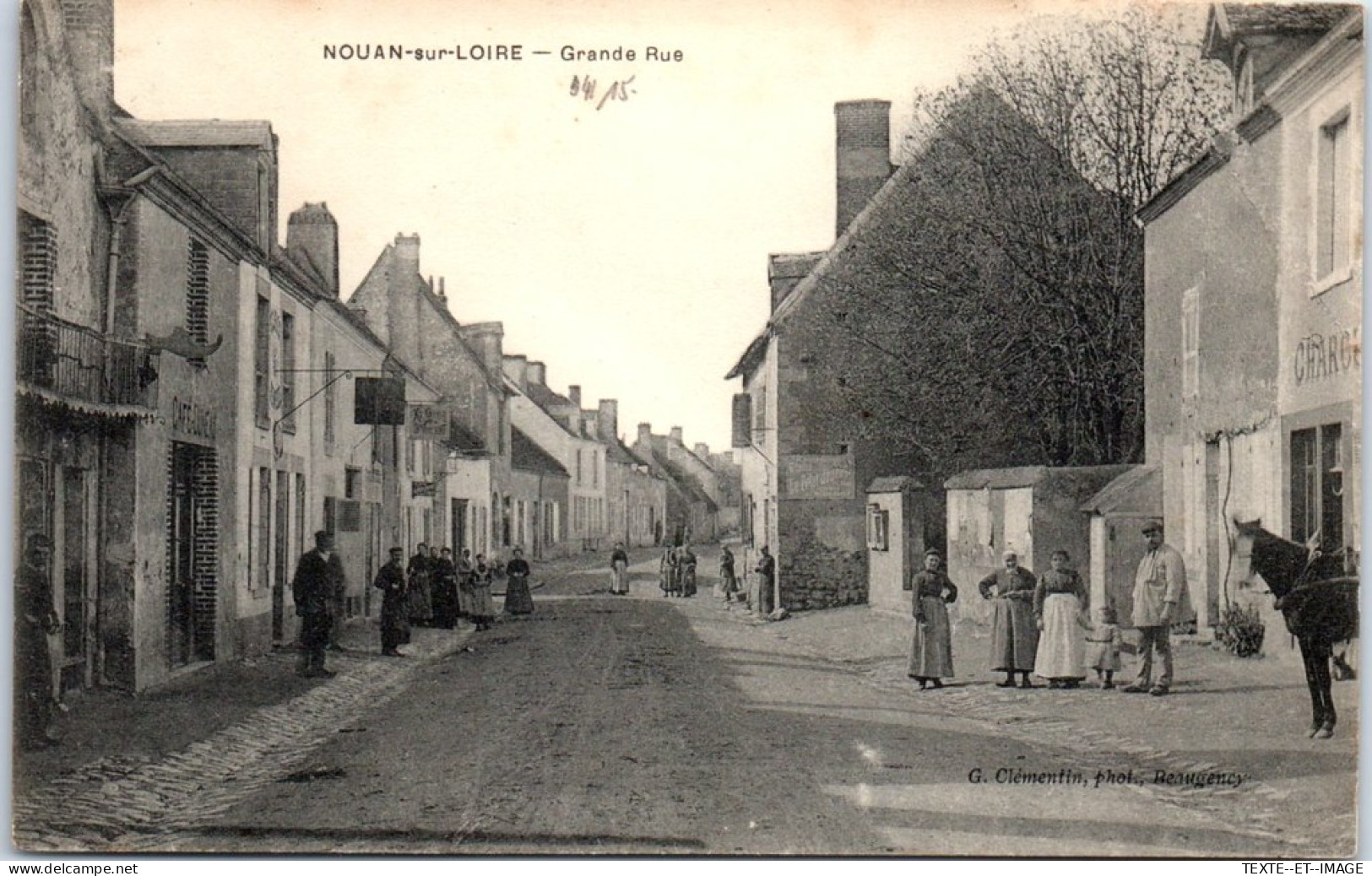 41 NOUAN SUR LOIRE - Vue De La Grande Rue  - Andere & Zonder Classificatie