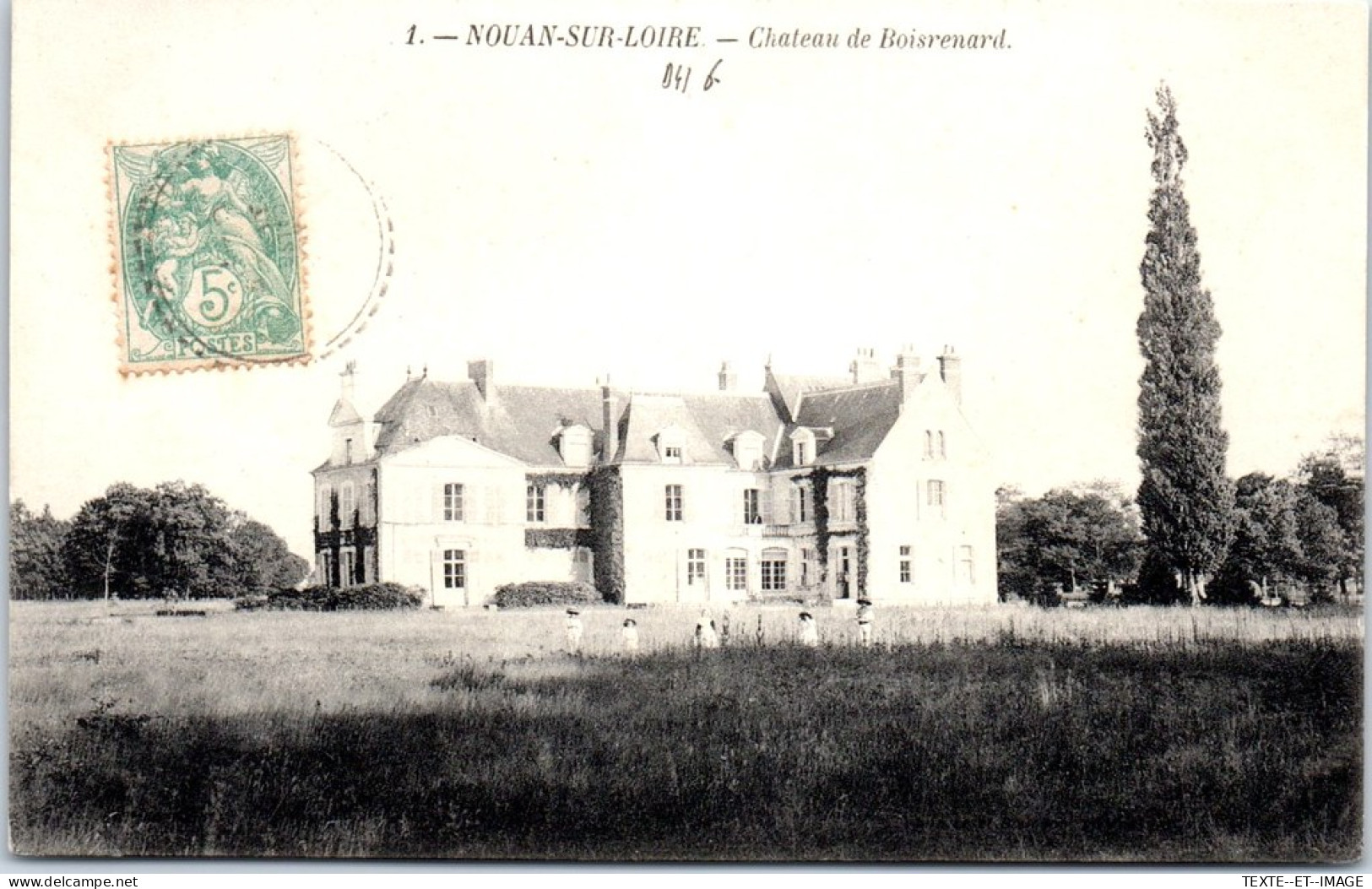 41 NOUAN SUR LOIRE - Le CHATEAUde Boisrenard. - Other & Unclassified